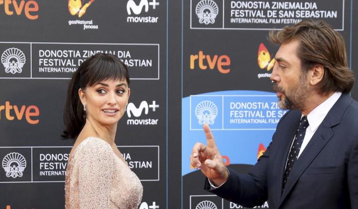 Penélope Cruz y Javier Bardem triunfan en San Sebastián con 'Loving Pablo'