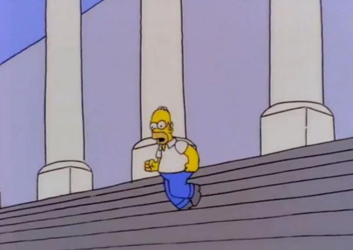 Critica que la gente se exprese con imágenes de ‘Los Simpson’ y ocurre lo inevitable