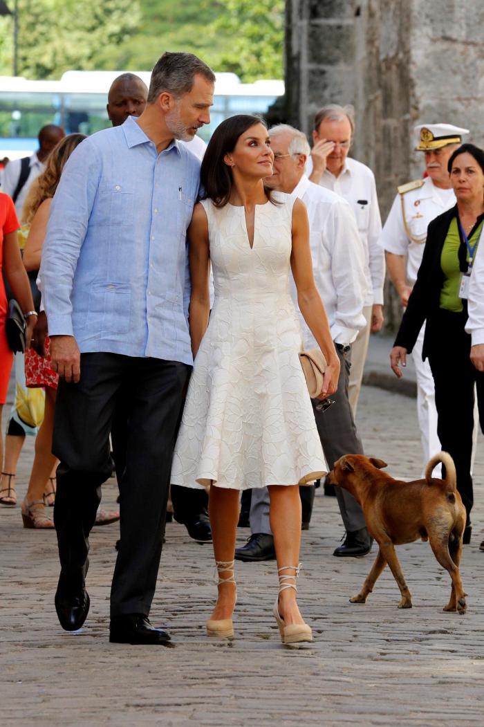 Los reyes de España, de escapada por la Habana Vieja
