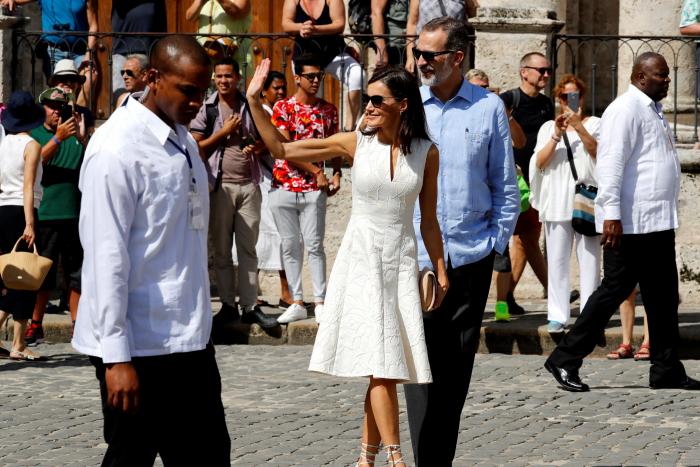 Los reyes de España, de escapada por la Habana Vieja