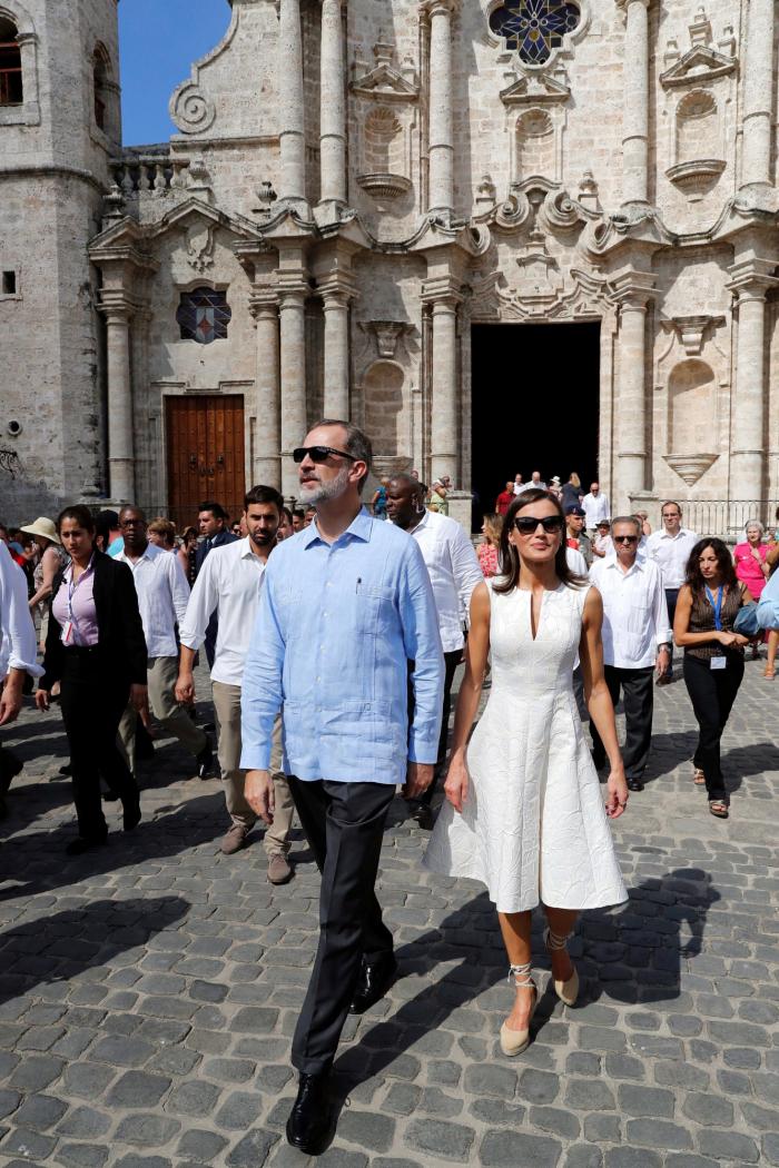 Los reyes de España, de escapada por la Habana Vieja