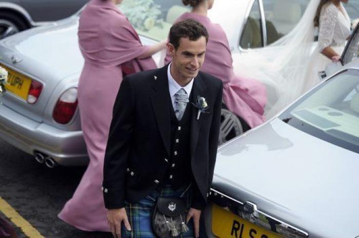 La boda escocesa de Andy Murray (FOTOS)