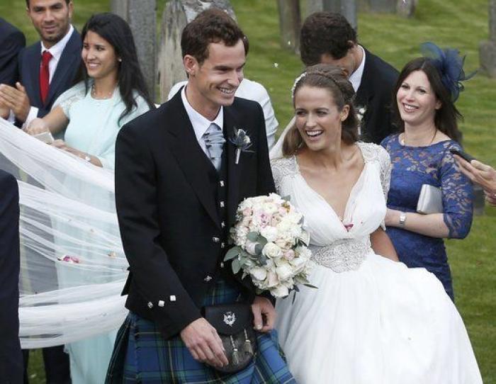 La boda escocesa de Andy Murray (FOTOS)