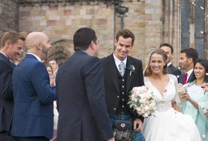 La boda escocesa de Andy Murray (FOTOS)