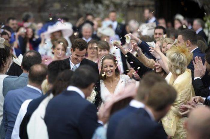 La boda escocesa de Andy Murray (FOTOS)