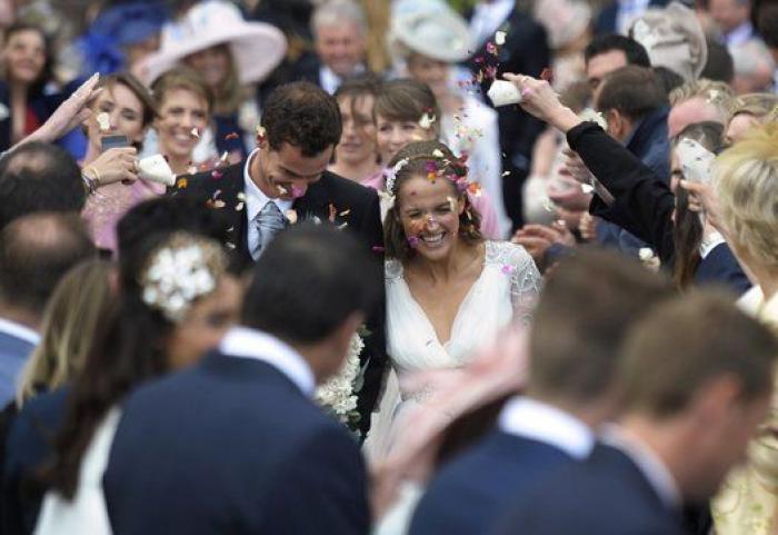 La boda escocesa de Andy Murray (FOTOS)