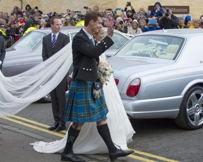 La boda escocesa de Andy Murray (FOTOS)