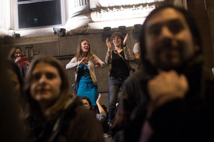 Miles de personas marchan en Madrid por la igualdad