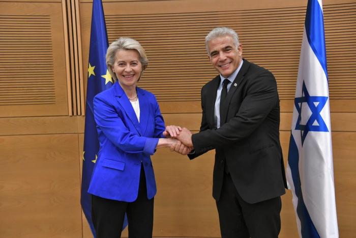 Von der Leyen impulsa la exportación de gas israelí a la UE en su visita a la región