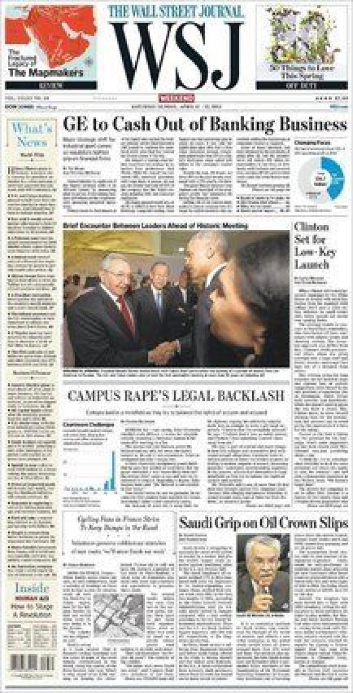 Las portadas tras el encuentro entre Obama y Castro