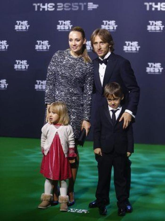 Las fotos de la 'alfombra verde' de la gala de la FIFA