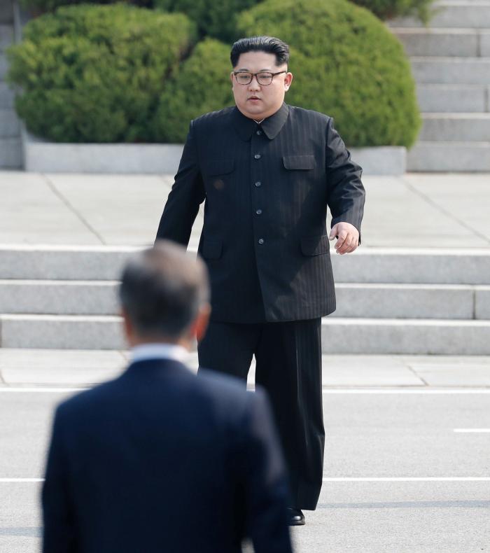 Las fotos del histórico recibimiento de Kim Jong-un en Corea del Sur