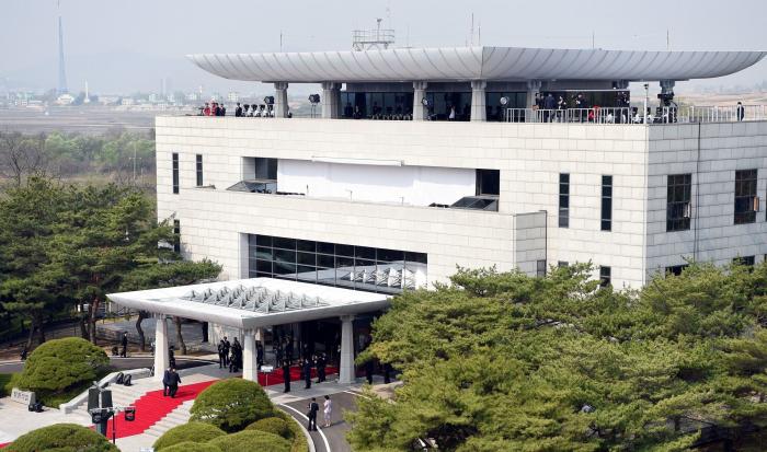 Las fotos del histórico recibimiento de Kim Jong-un en Corea del Sur