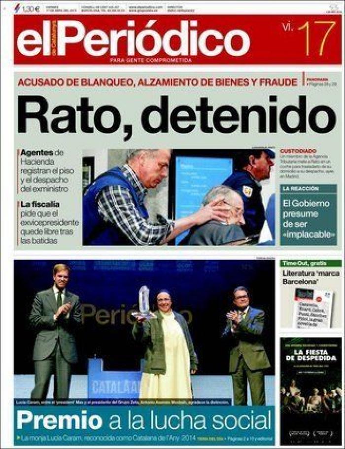 El juez ordena el bloqueo de todas las cuentas de Rodrigo Rato