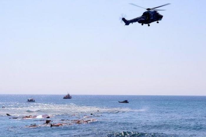 Las dramáticas imágenes del naufragio en Rodas