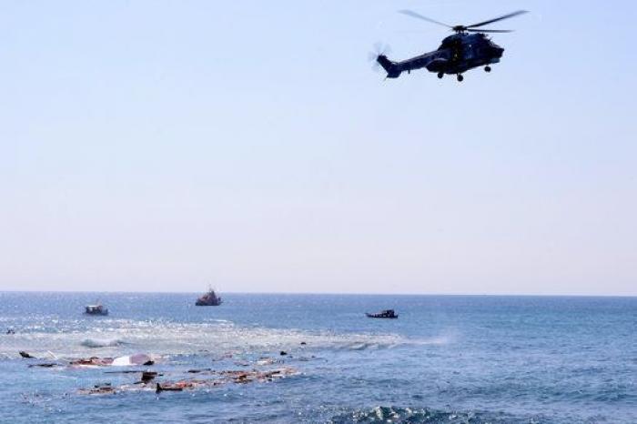 Las dramáticas imágenes del naufragio en Rodas