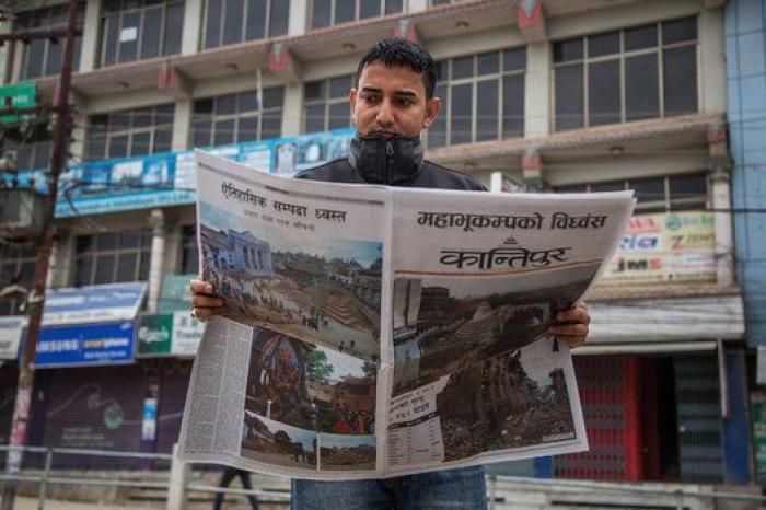 El impactante vídeo de la avalancha en el Everest