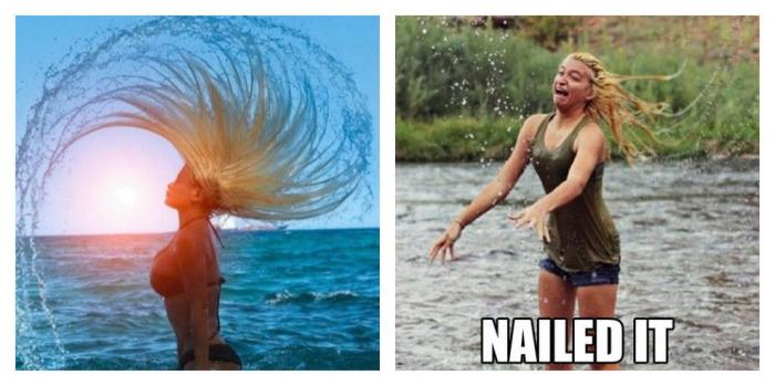 La modelos siempre sacan sus mejores fotos de la playa: Pia Muehlenbeck se atrevió con la peor