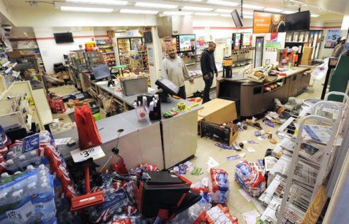 Cuando tu madre te pilla en los disturbios de Baltimore... (VÍDEO)