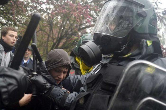 Las tremendas fotos de las protestas contra la Expo de Milán