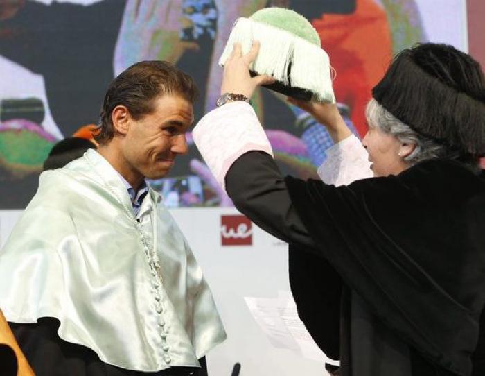 Rafa Nadal, investido Doctor Honoris Causa por la Universidad Europea de Madrid