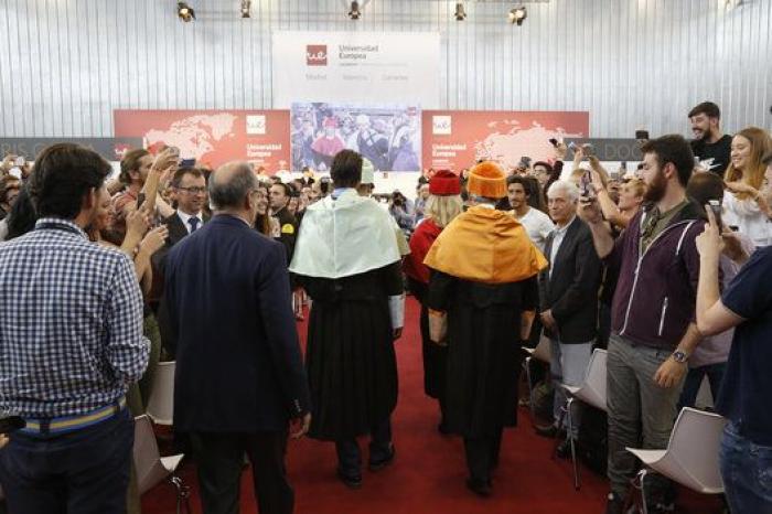 Rafa Nadal, investido Doctor Honoris Causa por la Universidad Europea de Madrid