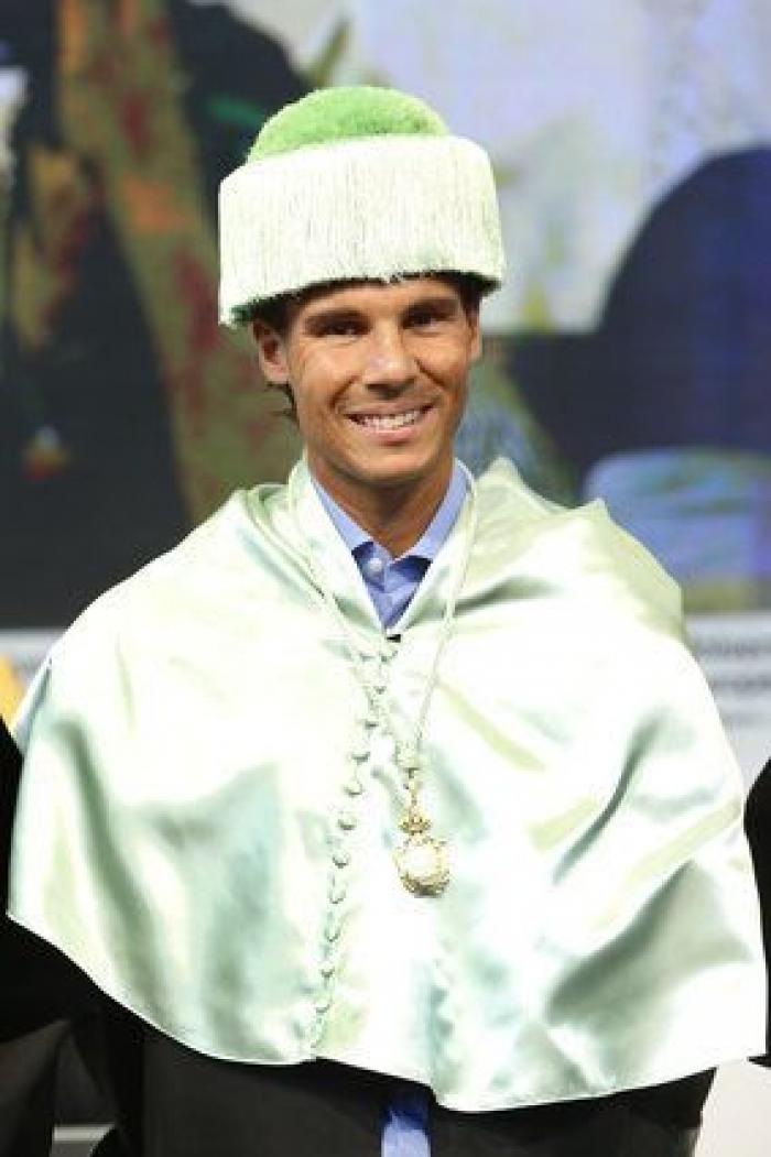 Rafa Nadal, investido Doctor Honoris Causa por la Universidad Europea de Madrid