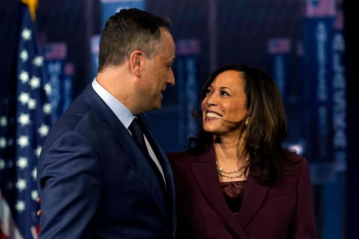 El marido de Kamala Harris, sin más
