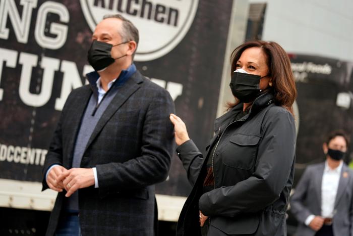 El marido de Kamala Harris, sin más