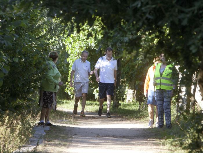 El vídeo viral de Rajoy moviendo el esqueleto un mes antes de su lumbalgia