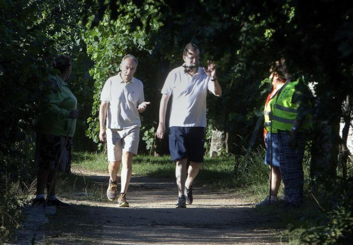 El vídeo viral de Rajoy moviendo el esqueleto un mes antes de su lumbalgia