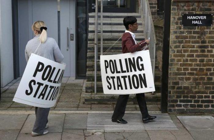 Las elecciones británicas, en imágenes