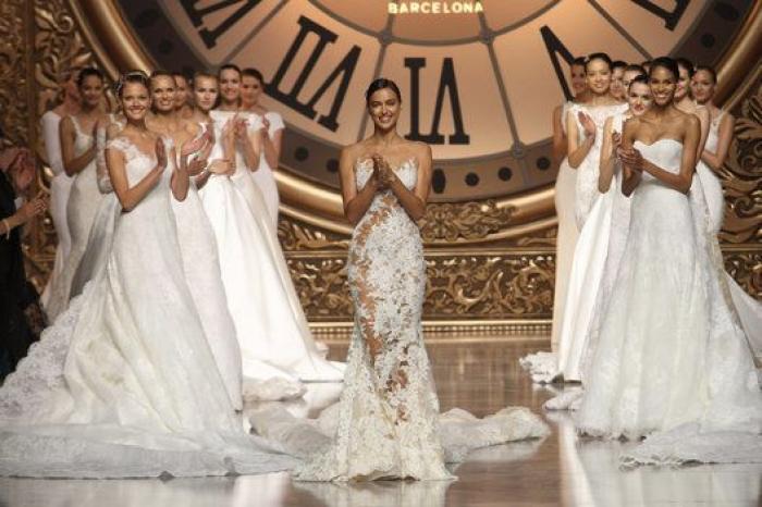 Desfile de Pronovias 2015: Irina Shayk acapara todas las miradas