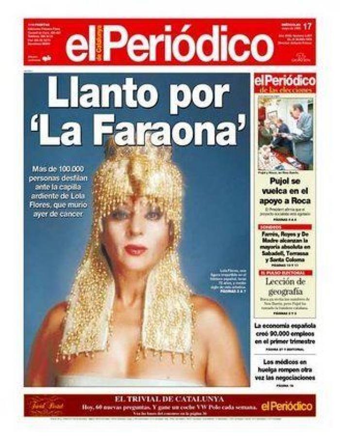 20 años sin Lola Flores: cómo se contó la muerte de la artista y sus mejores momentos (VÍDEO)