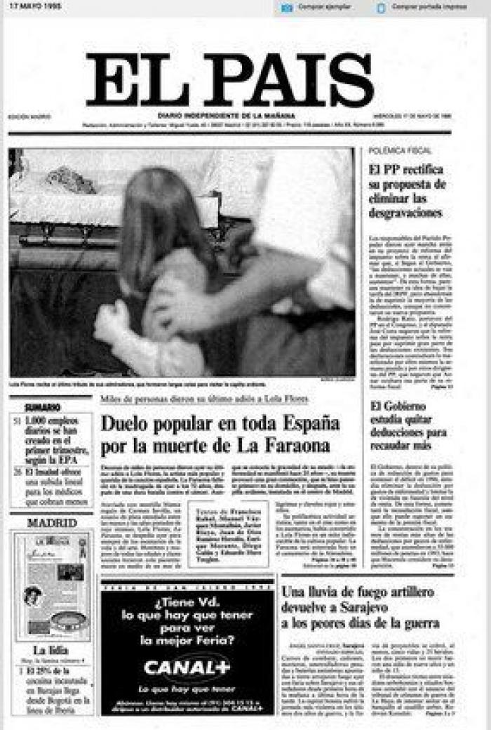 20 años sin Lola Flores: cómo se contó la muerte de la artista y sus mejores momentos (VÍDEO)