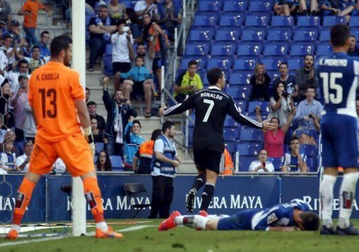 El Madrid pierde la Liga pese a su victoria ante el Espanyol (FOTOS)