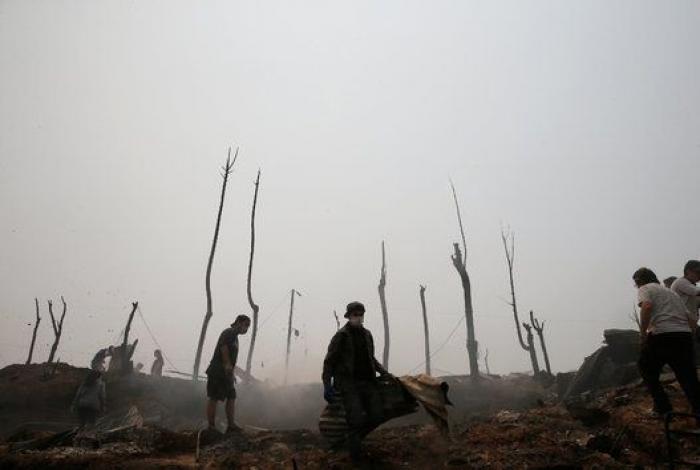 Las dolorosas imágenes que dejan los incendios de Chile