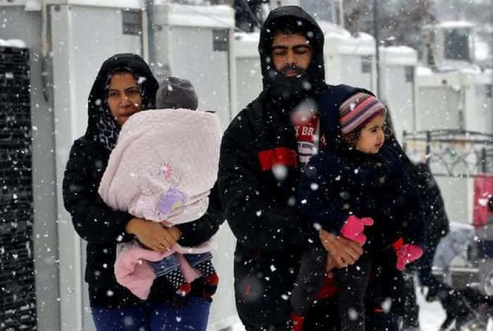 El crudo invierno se ceba con los miles de refugiados atrapados en el este de Europa