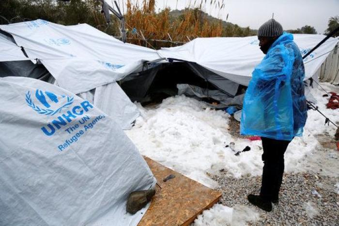 El crudo invierno se ceba con los miles de refugiados atrapados en el este de Europa