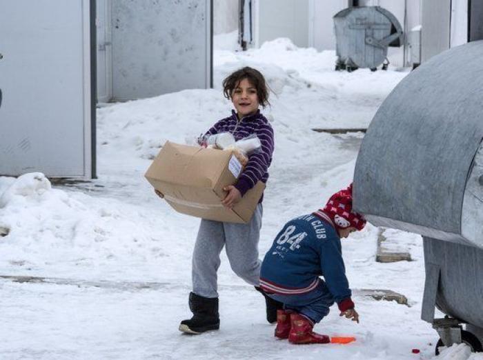 El crudo invierno se ceba con los miles de refugiados atrapados en el este de Europa