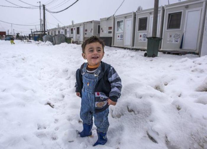 El crudo invierno se ceba con los miles de refugiados atrapados en el este de Europa
