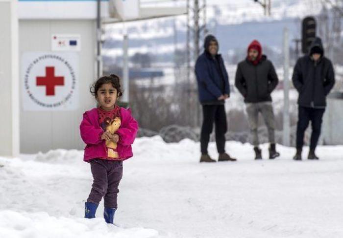 El crudo invierno se ceba con los miles de refugiados atrapados en el este de Europa