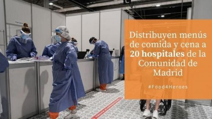 Esta asombrosa cadena de solidaridad es cosa de empresarios, restauradores y carteros