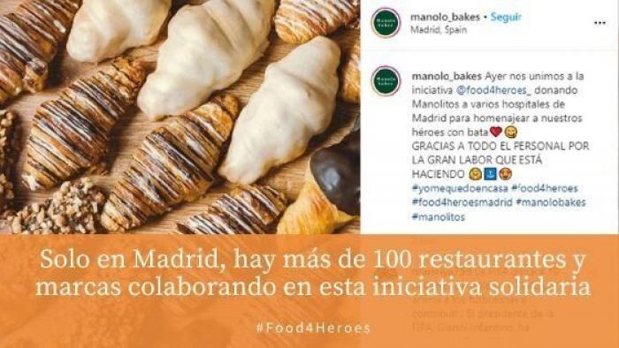 Esta asombrosa cadena de solidaridad es cosa de empresarios, restauradores y carteros