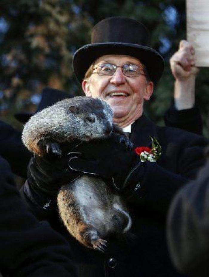 La marmota meteoróloga predice un invierno largo en EEUU