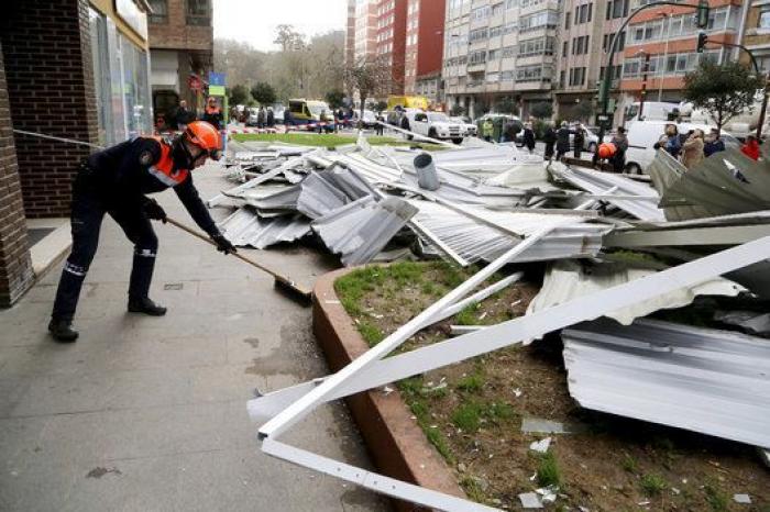 Un temporal dañino, sobre todo para Galicia (FOTOS)