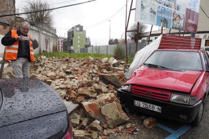 Un temporal dañino, sobre todo para Galicia (FOTOS)