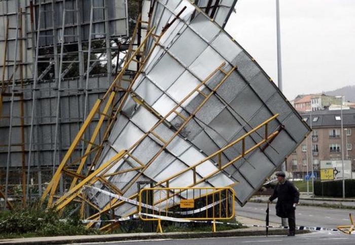 Un temporal dañino, sobre todo para Galicia (FOTOS)