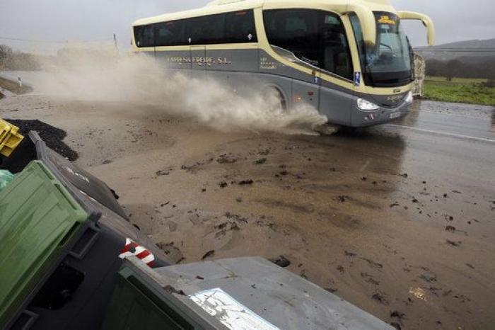 Un temporal dañino, sobre todo para Galicia (FOTOS)