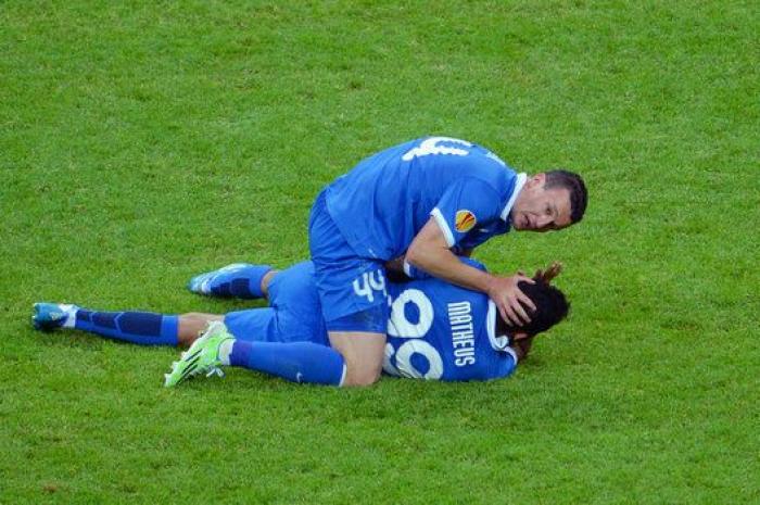 Matheus da el susto en la final de la Europa League